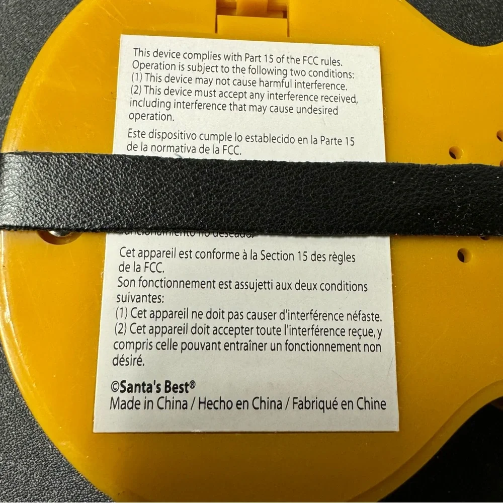 Elvis guitar‎ ornament playing Viva Las Vegas. New in box